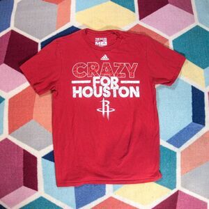ADIDAS Houston Rockets Crazy for Houston‎ T-shirt Size Medium